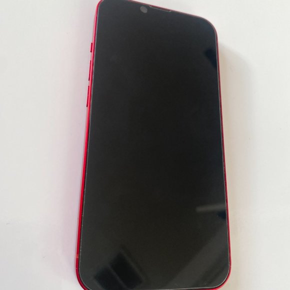 Red iphone 13 256gb unlocked with case and privacy screen protector - Picture 6 of 9